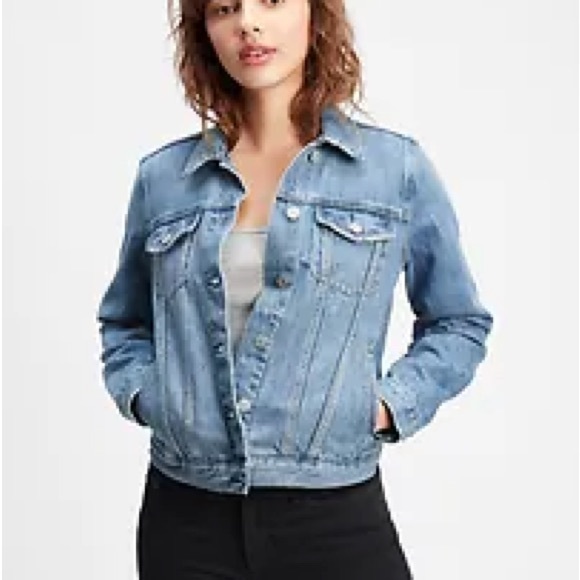 NWT GAP Icon Denim Jacket With Washwell Color: Medium Wash SIZE XL - Picture 5 of 6